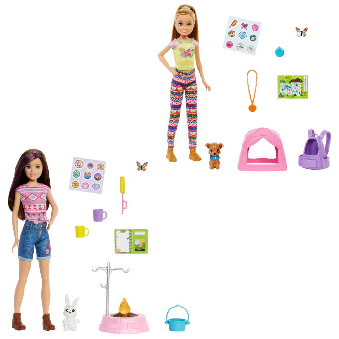 Barbie It Takes Two Stacie Doll ＆ Accessories Camping Playset