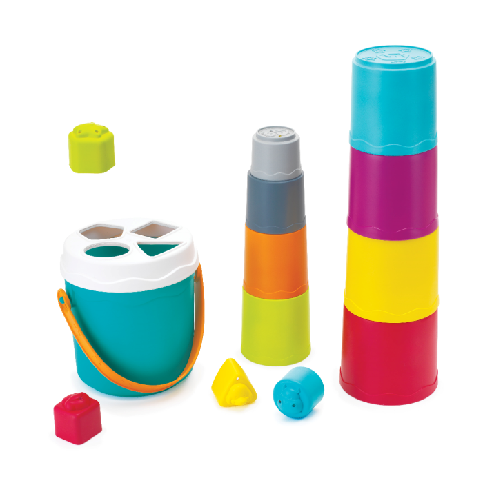 Buy the Shape Sorting Stack N Nest Bucket from Babies-R-Us Online | Babies  R Us Online