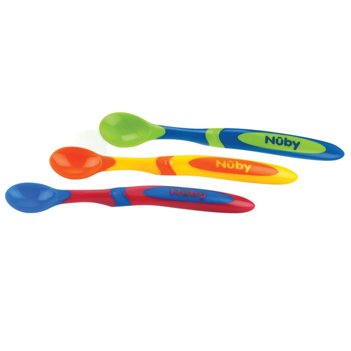 Nuby 6 Piece Fun Feeding Spoons 