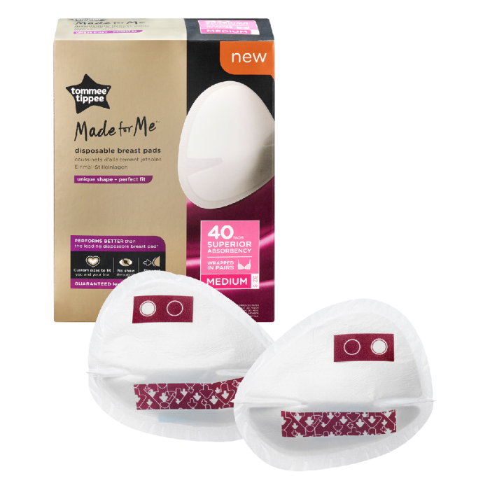 Buy the Made For Me Breast Pads Medium X 40 from Babies-R-Us
