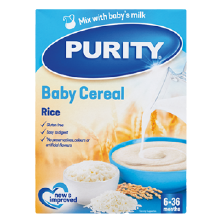 rice cereal in milk