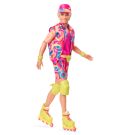 Barbie THE MOVIE , Ken Doll , inLine Skating Outfit, Iconic Look from the film, neon skate gear