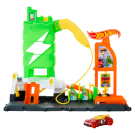 Hot Wheels City Super Recharge Fuel Station Playset 