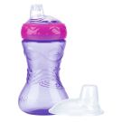 Nuby Easy Grip Angled Spout Cup 300ml - Girl