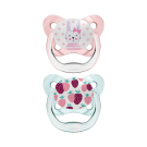 Dr Brown's Prevent Butterfly Stage 1 Soother - 2PK (Pink)