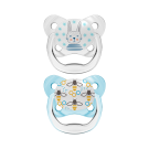 Dr Brown's Stage 1 Prevent Butterfly Soother - 2PK (Blue)