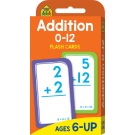 Addition 0-12 Flash Cards