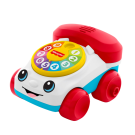 ​Fisher-Price Baby Toy Chatter Telephone, Mini 3-Inch Vehicle Push-Along with Sounds, Developmental Play Infants Ages 6+ Months ​
