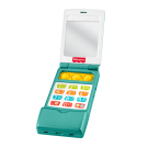 ​Fisher-Price Baby Toy Flip Phone Laugh & Learn Musical Learning Activity for Toddler Pretend Play Infants Ages 6+ Months Multilanguage Version ​