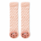 Extra Length Towelling Socks Pink