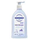 Sanosan Baby Bath and Shampoo (500ml)