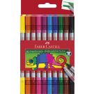 Faber-Castell 10 Double Ended Felt Tip Pens