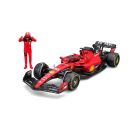 Burago 1:24 Scale Ferrari F1 SF23 2023 with Driver Figure 16 Charles Leclerc