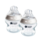 Tommee Tippee Natural Start Baby Bottle with Anti-Colic Teat - 150ml - 2 Pack