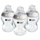 Tommee Tippee Natural Start Baby Bottles - 260ml - 3 Pack