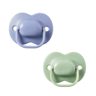 Tommee Tippee Cherry Latex Soother - 18-36 months - pack of 2 soothers with 100% natural latex baglet