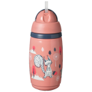 Tommee Tippee Superstar Insulated Straw Cup - Pink (266ml)