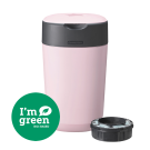 Tommee Tippee Sangenic Twist and Click Nappy Bin - Gentle Pink