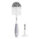 Munchkin Bristle Bottle and Nipple Brush - Grey