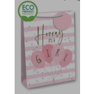 Medium hooray it’s a girl gift bag