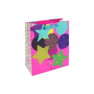 Medium Neon Balloons Gift Bag