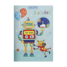 Robot Birthday Card