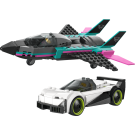 City Jet vs. Car – Toy Cars and Jet Toy Playset - 60489