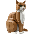 LEGO® Ideas Orange Cat, Animal Figure Building Set 21376