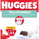 Huggies Dry Comfort Nappies Jumbo Pack Size 1 84 EA