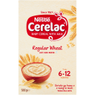 NESTLE CERELAC REGULAR WHEAT STAGE 1 BABY CEREAL - 500g
