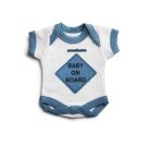 Baby On Board Sign - Baby grow Blue