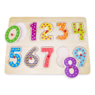 Numbers Wooden Puzzle