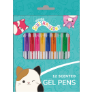 Squishmallow 12 Scented Gel Pens 