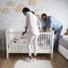 Snuggletime Nanotect Easy Breather Mattress - Std Cot - 117 x 55 x 8cm - 