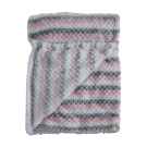Snuggletime Honey Hive Fleece Blanket - Pink - 75 x 100cm
