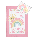 Camp Cot Comforter 2pc Set - Rainbow