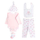 Fashionation 7 Piece Gift Set - Cat - 0-3M