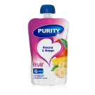 PURITY 6M POUCH BANANA AND MANGO 110ML