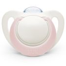 NUK Silicone Star Soother Pink (0-6 Months) - 1 Pack