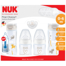 NUK Temperature Control Starter Pack (0-6 Months) - White