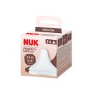 NUK Perfect Match Soft and Flexible Medium Flow Silicone Teat 3M+