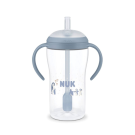 NUK Perfect Match Straw Leraner Bottle 260ml Boy 8M+