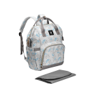 Totes Babe Alma Diaper Backpack Leafy - Grey