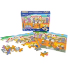 A4 WOODEN PUZZLE 48 PIECE - LEARN ABOUT - 10 DESIGNS