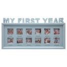 My First Year Photo Frame - Blue