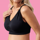 Maternity Bra Black - Xlarge