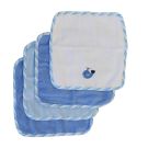Washcloths 4 Pack - Blue Whale