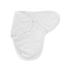 Plush Swaddle Wrap White