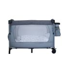 Snuggletime Stay Safe Fitted Sheet – Lrg Campcot - Stars - 72 x 104cm