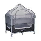 Snuggletime Quilted Co-Sleeper Camp Cot - 100 x 83 x 70cm